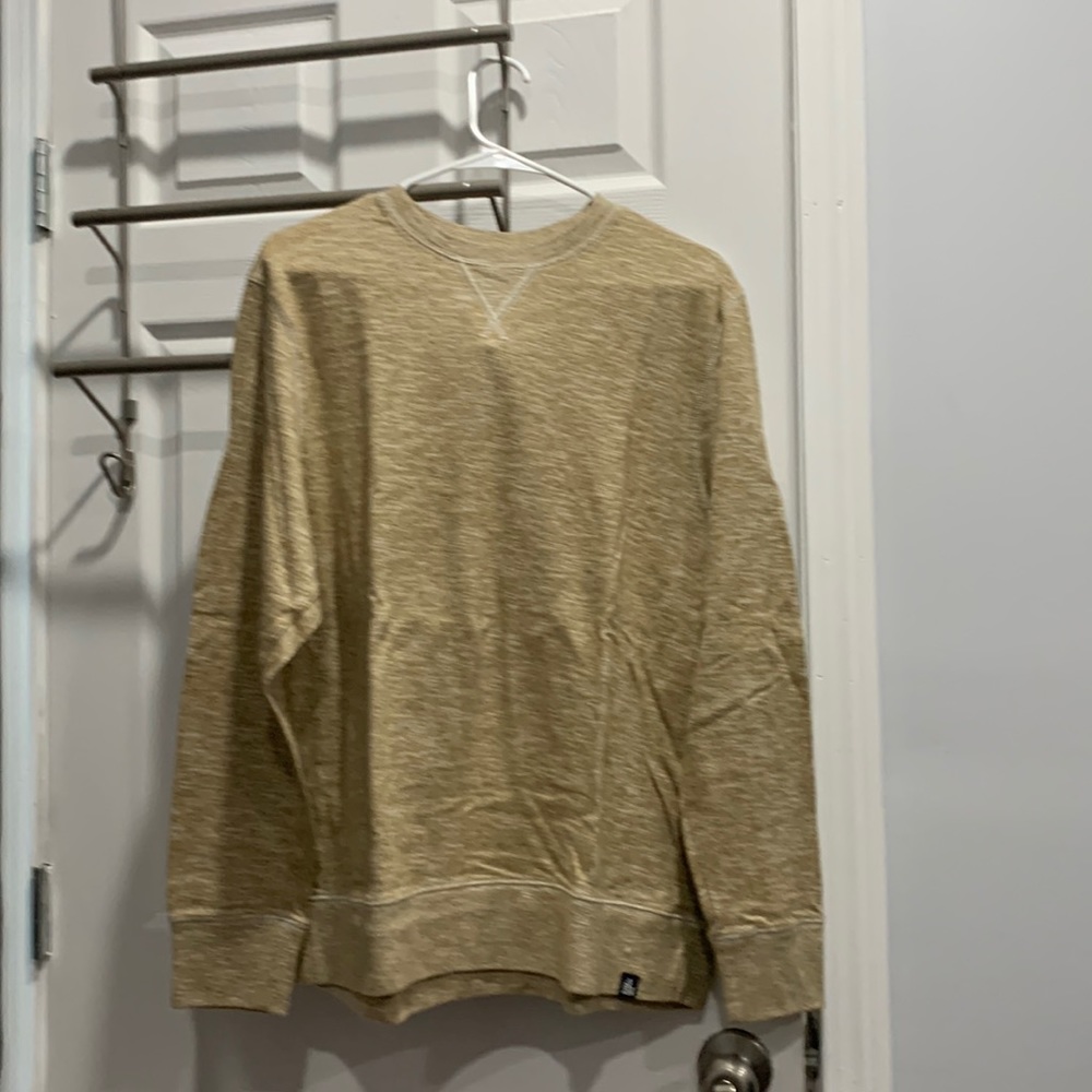 North Face sweater - heathered beige. Never worn, great condition. Size Large.